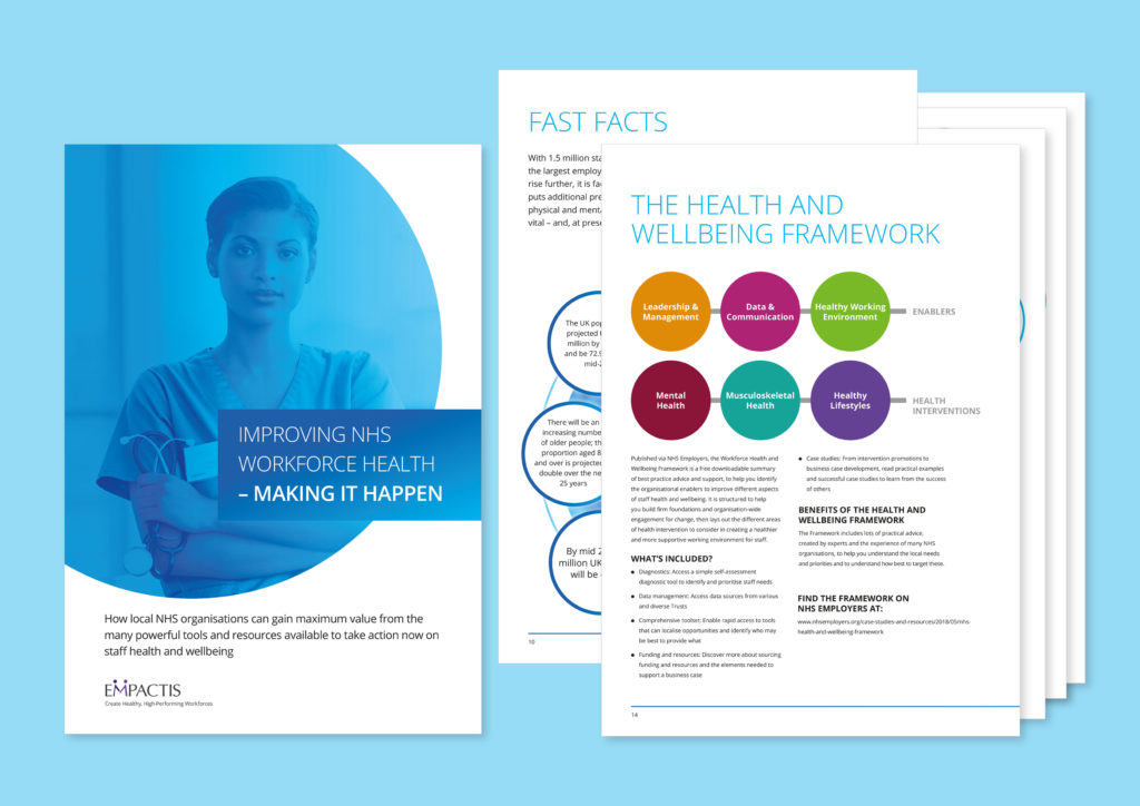 NHS Workforce health and wellbeing management with Empactis