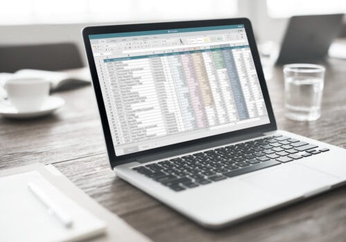 Sickness absence recording on spreadsheets